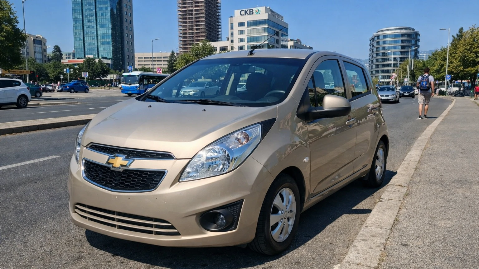 Chevrolet Spark economy car hire in Podgorica - affordable daily rates